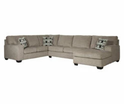 Signature Design By Ashley Ballinasloe Platinum Gray Sectional