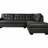 Signature Design By Ashley Battstone Steel Faux Leather Sectional