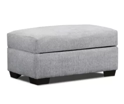 Broyhill Parkdale Dove Sectional & Ottoman Set -DHP SHOP combo960002 2