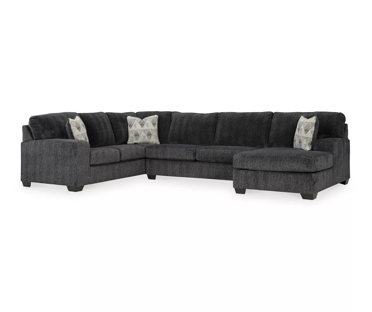Broyhill Hollyview Shadow 3-Piece Sectional 1 Broyhill Hollyview Shadow 3-Piece Sectional